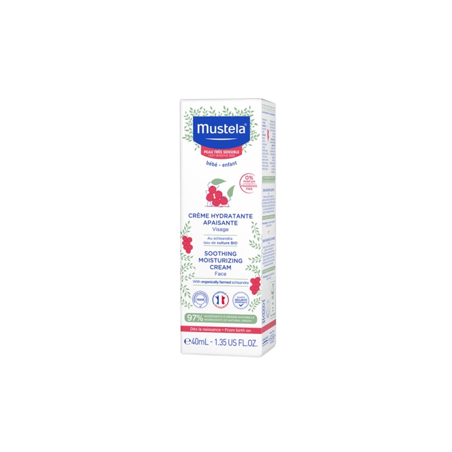 Mustela Crema Viso Idratante e Lenitiva