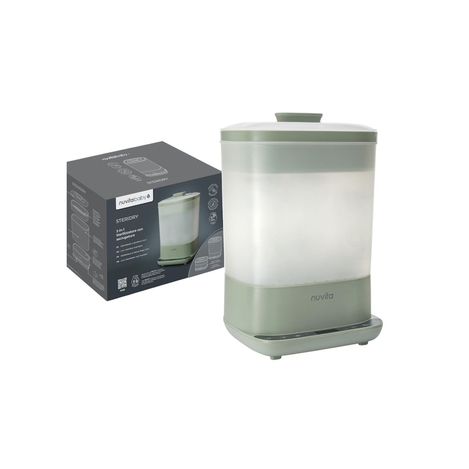 Nuvita Steridry 2 in 1 Sterilizzatore + asciugatura
