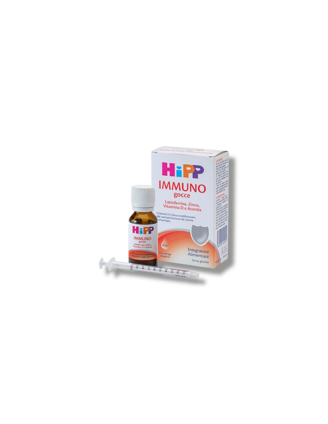 Hipp Immuno Gocce Con Siringa Dosatrice 20 ml
