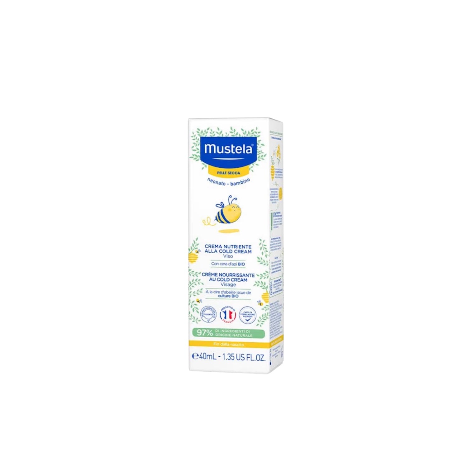Mustela Cold Cream Crema Viso Pelle Secca 40 ml