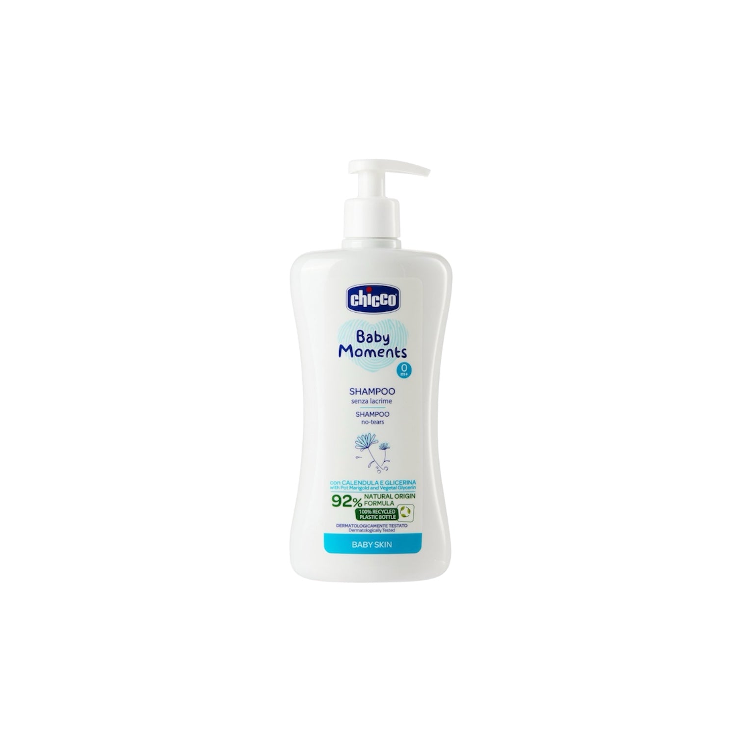 Chicco Shampoo Senza Lacrime Baby Moments 500 ml