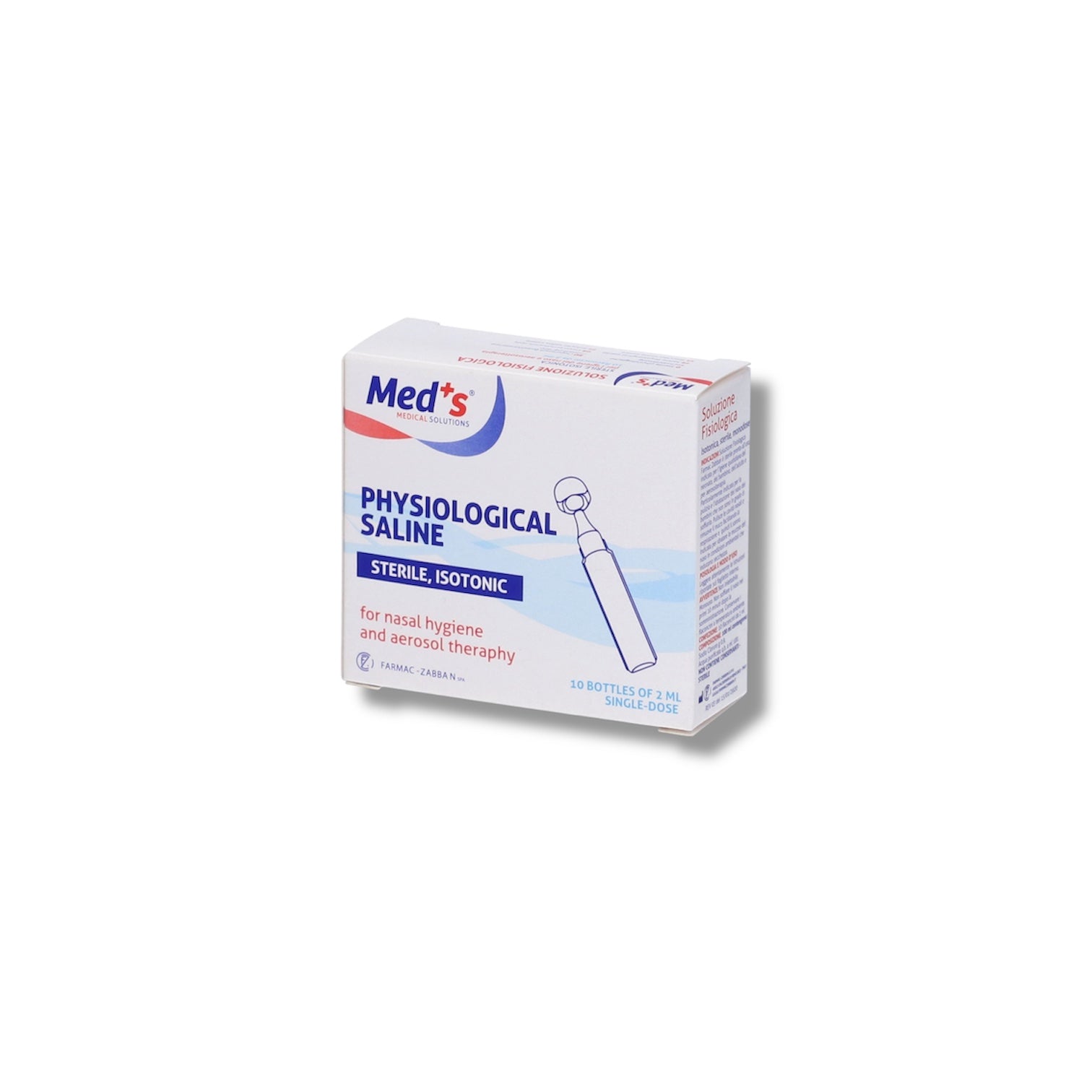 Med’s Soluzione Fisiologica Isotonica 2 ml